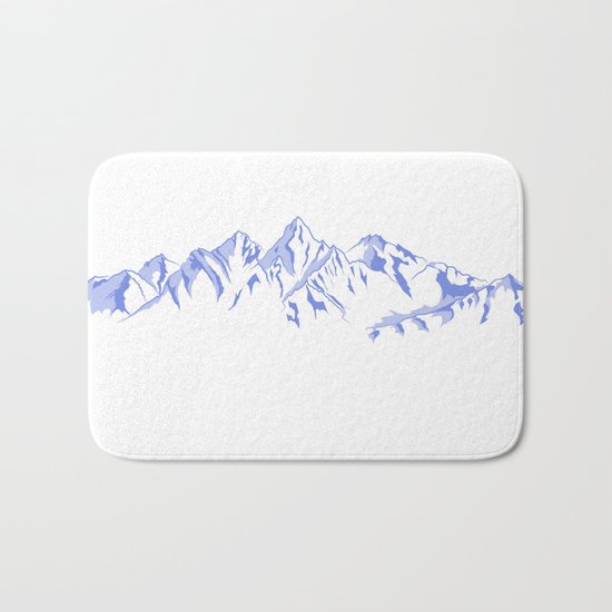 Mountains Bath Mat