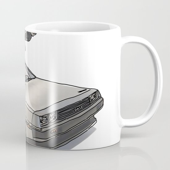 Stormtroooper in a DeLorean - star wars Coffee Mug