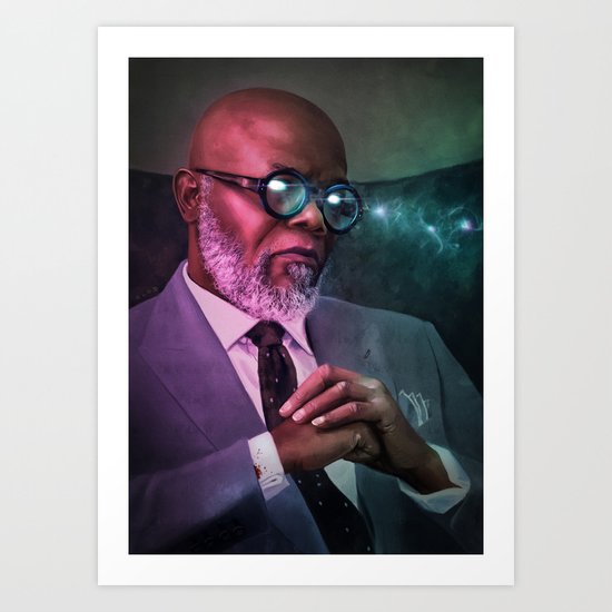 Samuel "The Warlock" L. Jackson Art Print