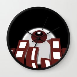 Cityscape  Wall Clock