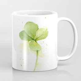 Four Leaf Clover Lucky Charm Coffee Mug