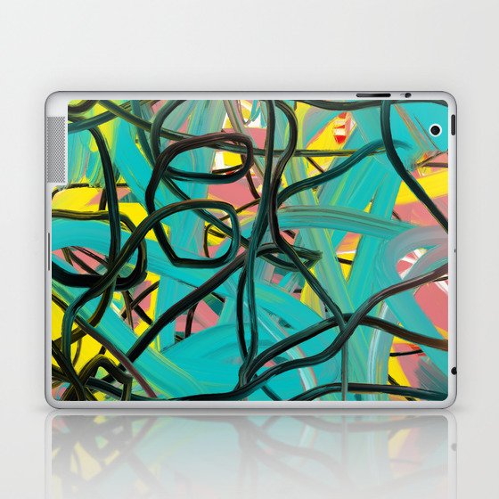 Abstract expressionist Art. Abstract Painting 23. Laptop & iPad Skin