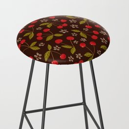 Cherries and Cherry Blossoms Bar Stool