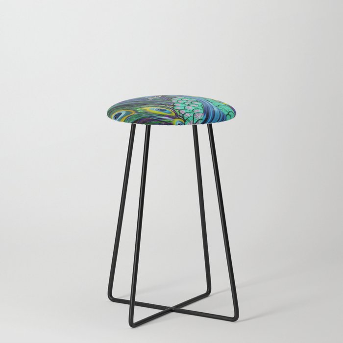 Mr Peacock Counter Stool