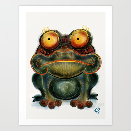 Frog Art Print