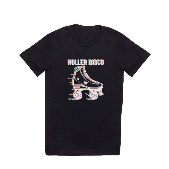 Roller Disco Seventies 70’s Skating T Shirt