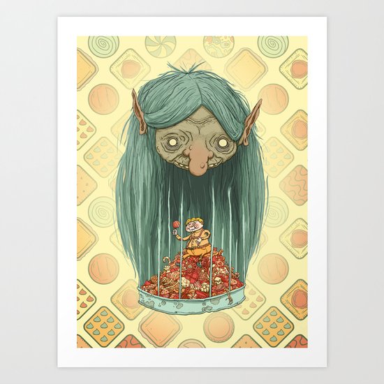 Hansel & Gretel Art Print