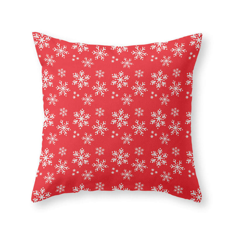 Pattern 2 Throw Pillow by ksanders013 Snowflake 20 inch Throw Pillow