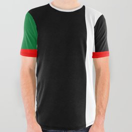 Flag of the United Arab Emirates All Over Graphic Tee