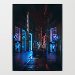 Neon Alley Poster