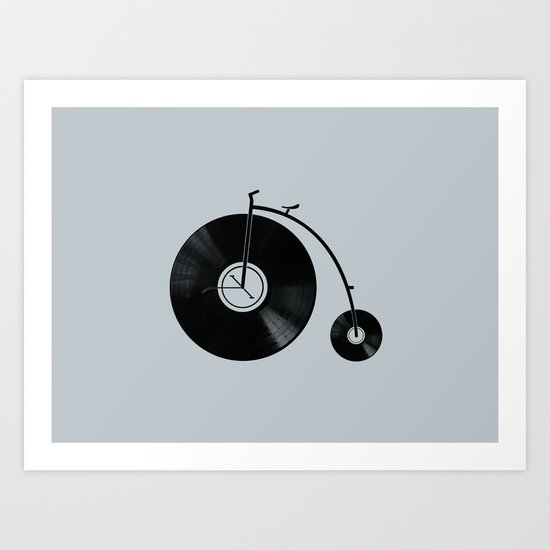 Ride Your Music! Art Print