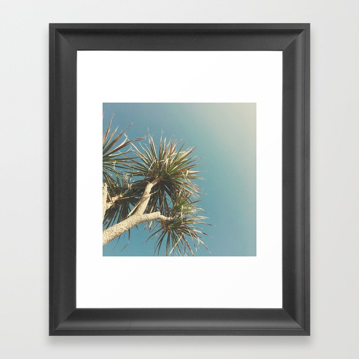 Spring Palm Framed Art Print