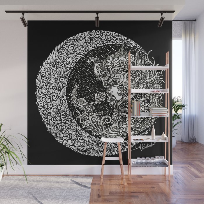 Lunar Fetus Wall Mural