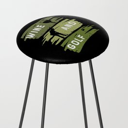 Wine And Golf Counter Stool