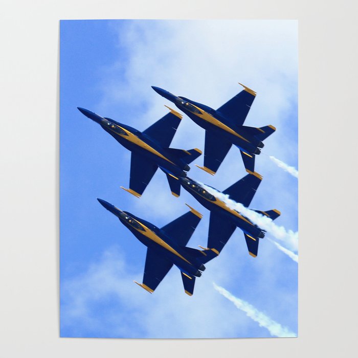 Blue Angels #s 1 2 3 4 Poster