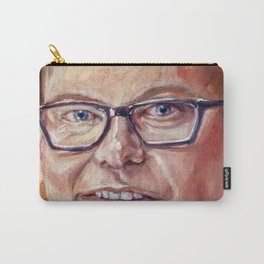 Colin in the Hunting Grounds Carry-All Pouch | Vampire, Funny, Office, Oil, Painting, Popular, Fun, Cubicle, Portrait, Emotion 
