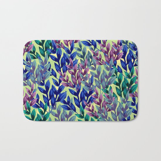 Botanical garden Bath Mat