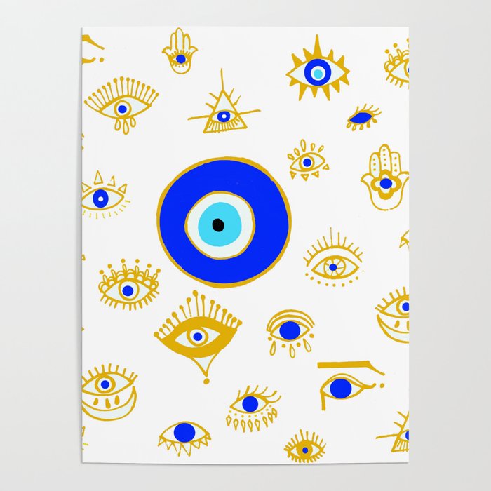evil eye Poster