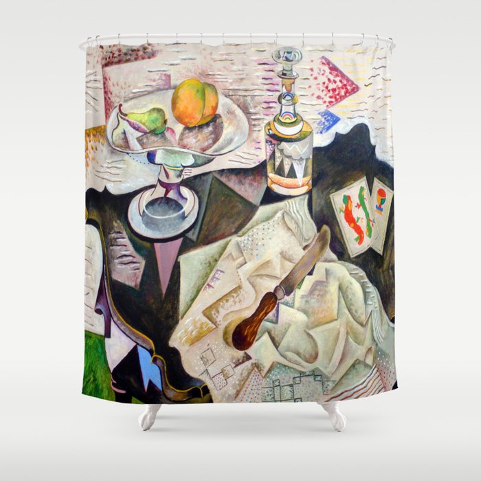 Joan Miro Spanish Playing Cards Shower Curtain By Jjbzz Society6