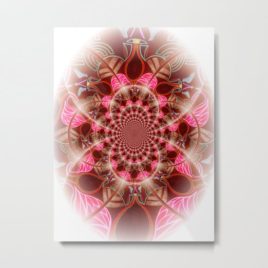 Pinkfinity Metal Print