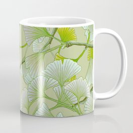 Ginkgo Green Coffee Mug