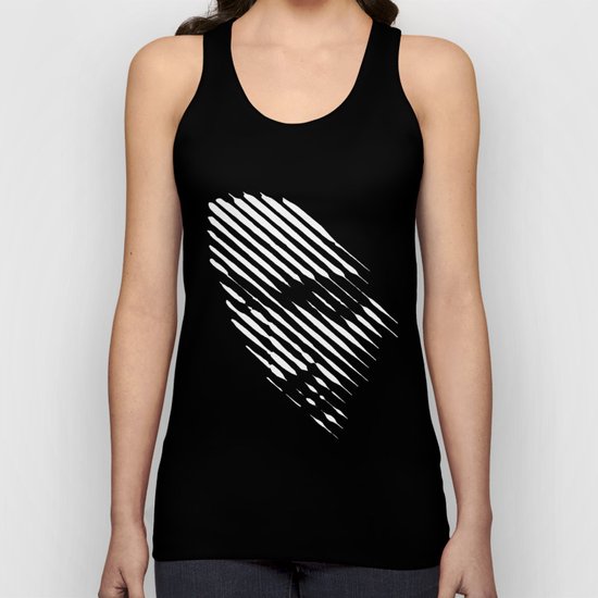 Face Lines Unisex Tank Top