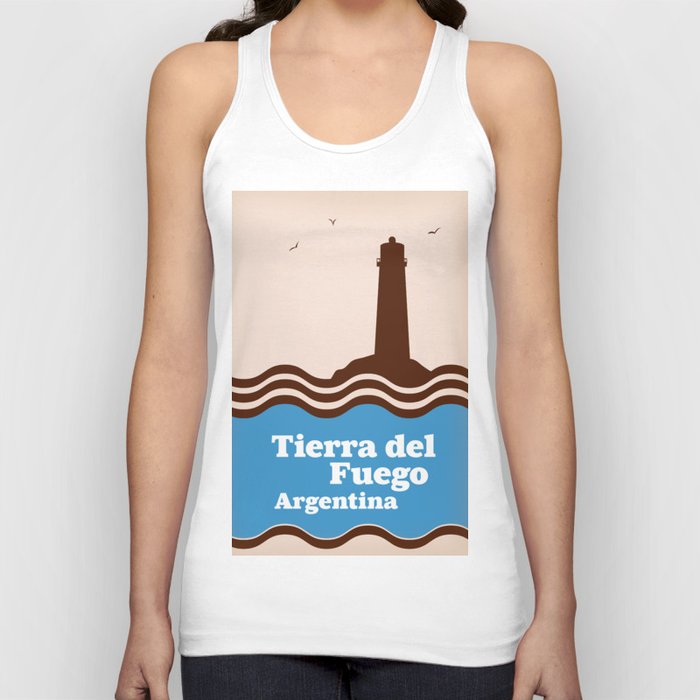 Tierra del Fuego Argentina, Les Eclaireurs lighthouse Tank Top