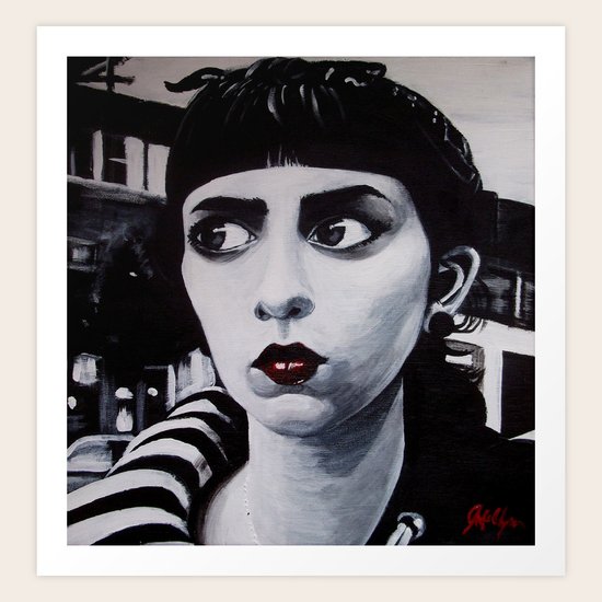 THAT GIRL Art Print