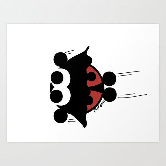Batbug Art Print