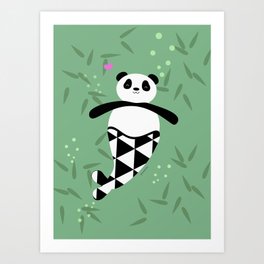 Merpanda Art Print
