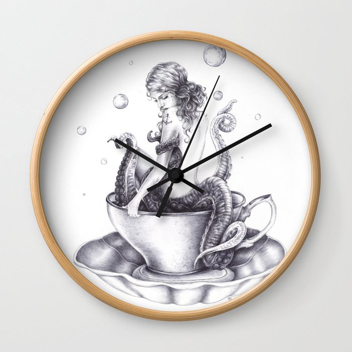 Tranquili-Tea  Wall Clock