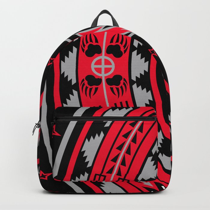 Bear Spirit (Red) Backpack