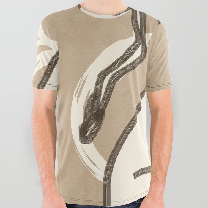 Abstract Figure 01 All Over Graphic Tee