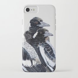 Chat Session - Magpies iPhone Case