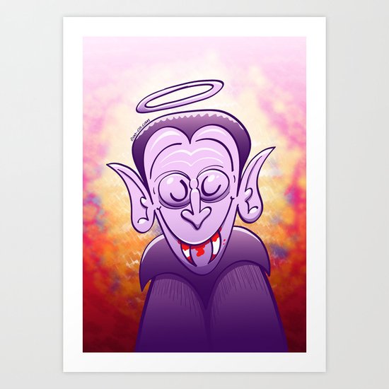 Dracula is Innocent Art Print