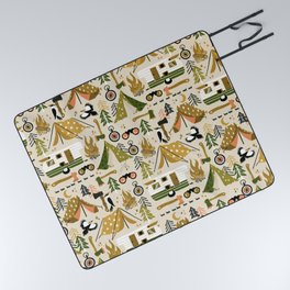Camping Kit – Olive Palette Picnic Blanket
