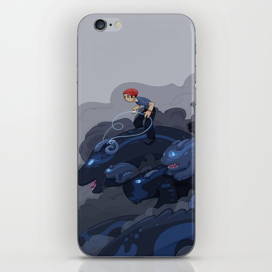 Rainy Day Activities iPhone & iPod Skin