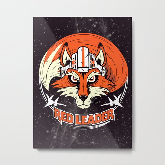 Red Leader Metal Print