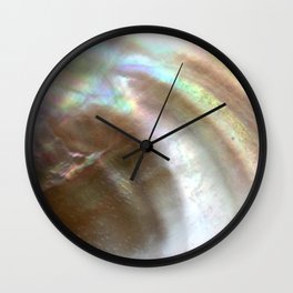 Mother of Pearl Wall Clock