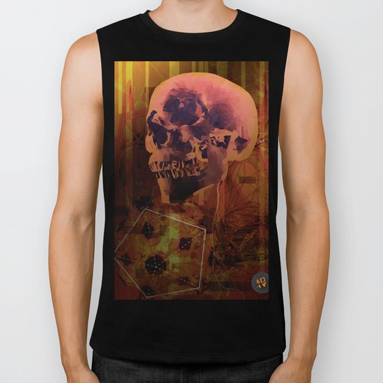SKULL Biker Tank