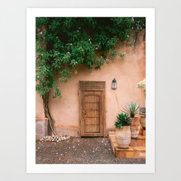 The Ourika Door | Marrakech Morocco travel photography Art Print
