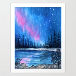 Night Landscape Art Prints For Any Decor Style Society6