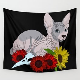 The Hairless Cat Wall Tapestry