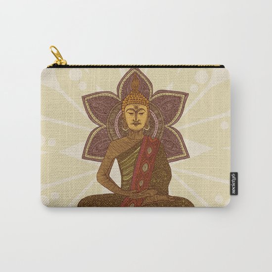Sitting Buddha Carry-All Pouch