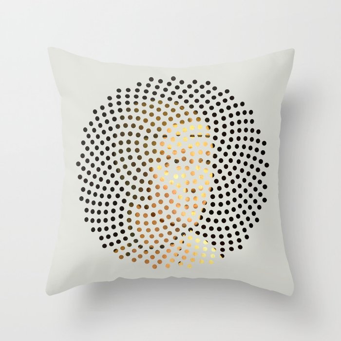 Optical Illusions - Famous Work of Art 5 Throw Pillow