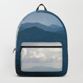 Smoky Mountain National Park Nature Photography Backpack | Smoky, Smokey, Graphicdesign, Vintage, Mountain, Wanderlust, Pattern, Great, Digital, Color 
