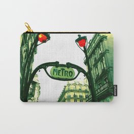 Metro in Paris Carry-All Pouch