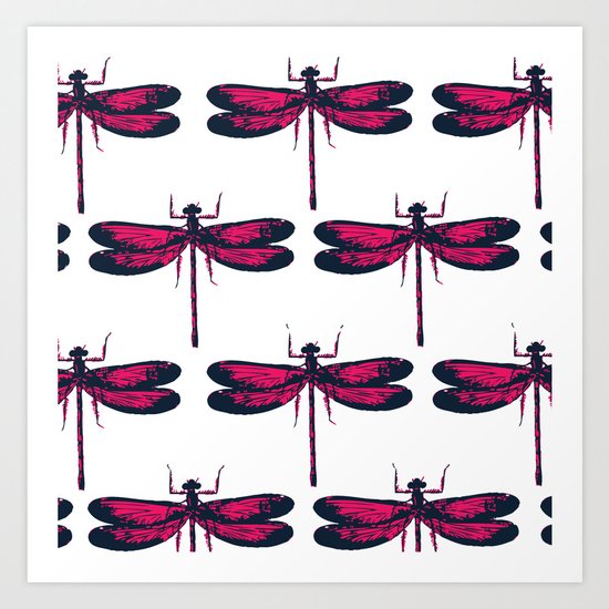 Dragonfly Art Print