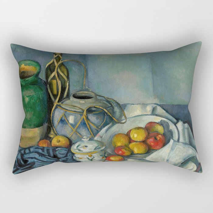 Paul Cezanne - Still life with Apples Rectangular Pillow