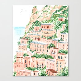 An Italian Shore Canvas Print